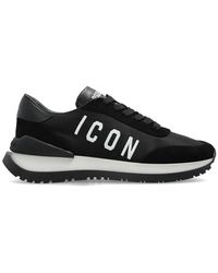 DSquared² - Icon Logo Running Sneakers - Lyst
