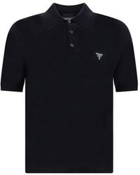 Prada - Polo Shirt - Lyst