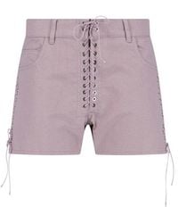 Ludovic de Saint Sernin - Lace-up Shorts - Lyst