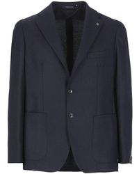 Tagliatore - Peak-Lapels Single-Breasted Blazer - Lyst