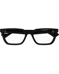 Gucci - Rectangular Frame Glasses - Lyst