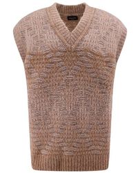 Roberto Collina - Knit Detailed Vest - Lyst