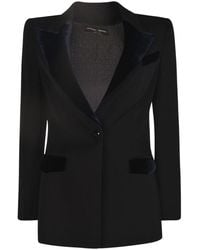 Giorgio Armani - Barathea Single-Breasted Tailored Jacket - Lyst