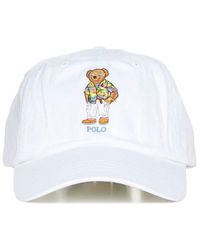 Polo Ralph Lauren - Bear Cotton Baseball Cap - Lyst