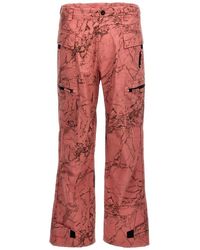A_COLD_WALL* - 'Crimson Overdye Static Zip' Pants - Lyst