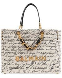 Balmain - 1945 Soft Xxl Tote Bag - Lyst