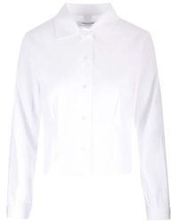 Thom Browne - Cropped Shirt Tops - Lyst