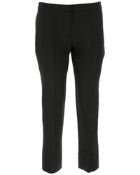 Alexander McQueen - Cropped Trousers - Lyst