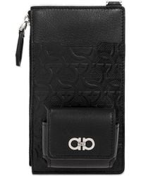 Ferragamo - Gancini Embossed Smartphone Crossbody Bag - Lyst