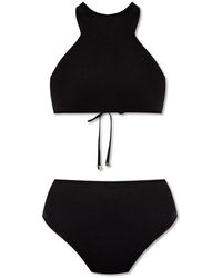 The Attico - Mesh-panelling Bikini Set - Lyst