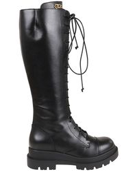 Giuseppe Zanotti Chunky Sole Knee-high Boots - Black
