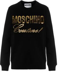 XS PUT OFFER Moschino Moschino Underwear Sweatshirt Hoodie Woman Black A17119004 555 Sz 