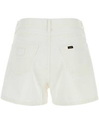 ショートパンツ LOIS JEANS Sand denim Ada bermuda shorts Lois Sand Denim Ada Bermuda Shorts in Natural | Lyst
