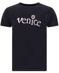 ERL - Venice Slogan-printed Crewneck T-shirt - Lyst