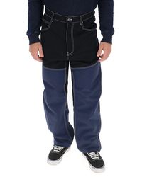 Jacquemus Jacques De Nimes Contrast Straight Leg Jeans - Blue