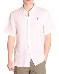 Timberland - Short Sleeved Buttoned Shirt - Lyst