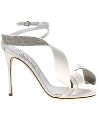 Sergio Rossi - X Area Marquise Bow Detailed Heeled Sandals - Lyst