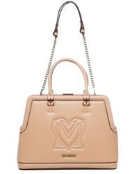 Love Moschino - Chain-linked Tote Bag - Lyst