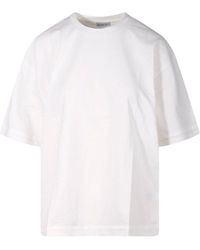 Burberry - Short-sleeved Crewneck T-shirt - Lyst