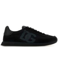 Dolce & Gabbana - Dg Logo Lace-Up Sneakers - Lyst