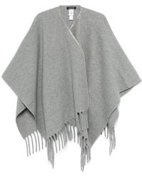 Fabiana Filippi - Fringed-Edge Embellished Cape - Lyst