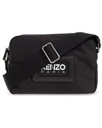 KENZO - Shoulder Bag With Logo, - Lyst