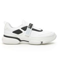 prada white sneakers mens