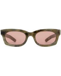 Retrosuperfuture - Ambos Rectangle Frame Sunglasses - Lyst
