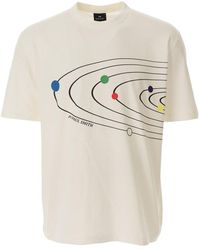 Paul Smith - Graphic Printed Crewneck T-Shirt - Lyst