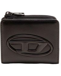 DIESEL Holi-D Bi Fold Coin S 3D Wallet in Black for Men | Lyst