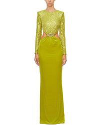 Elisabetta Franchi - Sequin-embellished Dress - Lyst