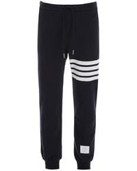 Thom Browne - Comfortable Cotton Jogging Trousers - Lyst