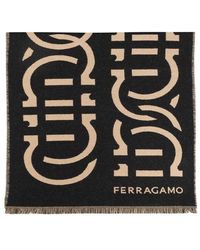 Ferragamo - Wool Scarf - Lyst
