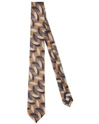 Errico Formicola - Geometric Pattern Tie - Lyst