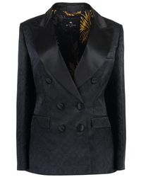 Etro - Double-breasted Jacket - Lyst