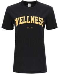 Sporty & Rich - Wellness Ivy Crewneck T-shirt - Lyst
