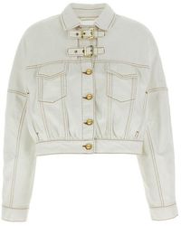 Ganni - Denim Jacket - Lyst
