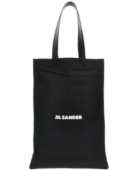Jil Sander - Flat Shopper Tote Bag - Lyst