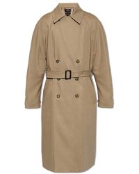A.P.C. - ‘Lou’ Double-Breasted Coat - Lyst