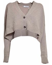 Max Mara - Button-up Cropped Cardigan - Lyst