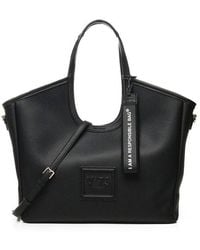 V73 - Jenny Logo Patch Shopping Bag - Lyst