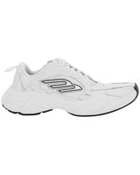 Balenciaga - 'Monday' Low Top Sneakers With Logo Detail On The Sid - Lyst