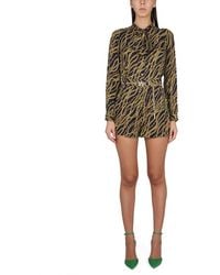 Michael Kors - Chain Print Jumpsuit - Lyst