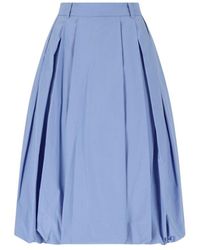 DUNST - Pleated Balloon Skirt - Lyst