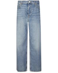 Ganni - Izey Straight Leg Jeans - Lyst