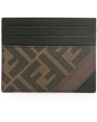 fendi money clip card holder