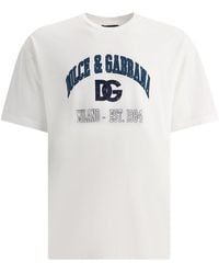 Dolce & Gabbana - Logo-printed Short-sleeved T-shirt - Lyst