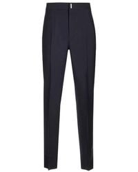 Givenchy - Blue Wool And Mohair Trousers - Lyst