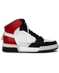 Buscemi - High-top Colour-block Lace-up Sneakers - Lyst