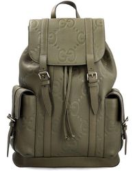 Gucci - Logo Debossed Buckle Detailed Backpack - Lyst